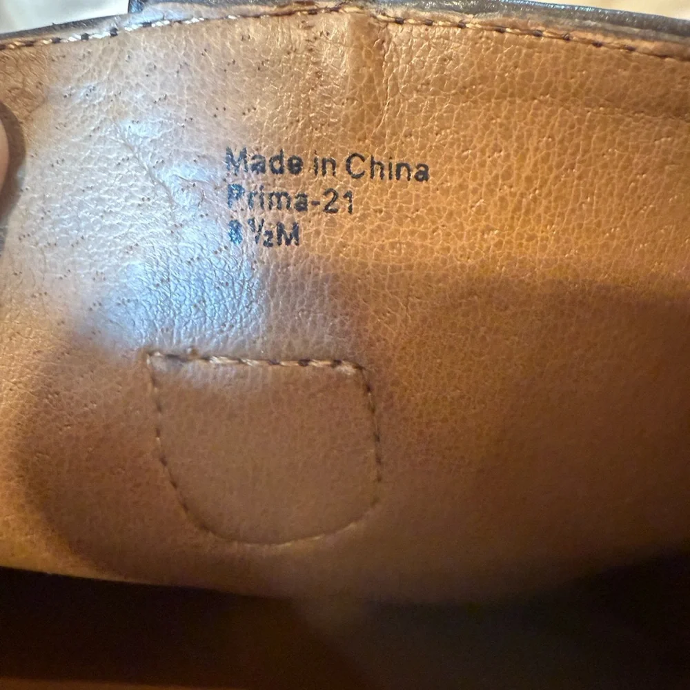 Donald J Pliner Soft Brown Luxury Leather Knee-High Riding Boots ladies 8.5 - Picture 13 of 16